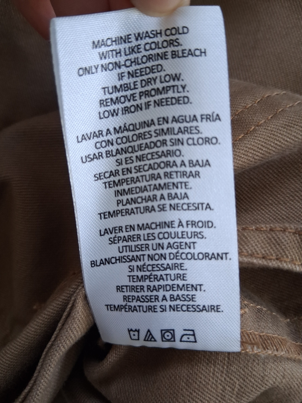 Thread & Supply Zola Barn Jacket Brown Medium Corduroy Collar Chore Utility Work - Picture 11 of 11